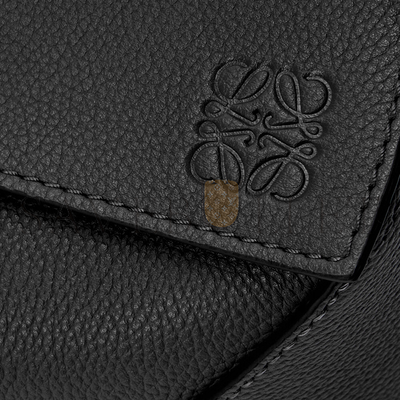 LOEWE SMALL PUZZLE EDGE BAG IN SOFT GRAINED CALFSKIN A510P60XAW (24*16.5*10.5cm)